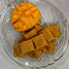 A picture of Mango burfi.