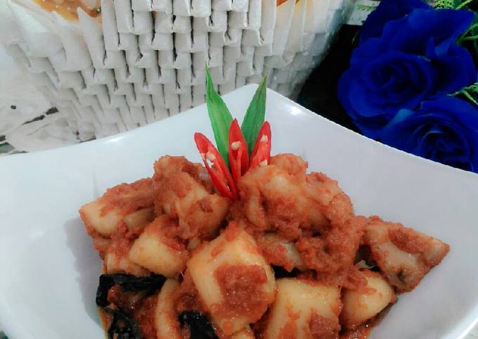 Rendang Sotong Ekonomis