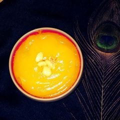 A picture of Rava halwa.