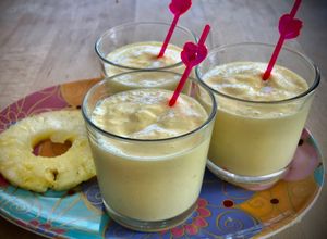 Foto principal de Batido de piña con vainilla
