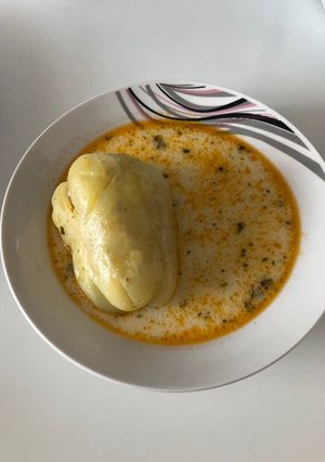 O poză a rețetei Supă de ardei.