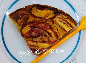 Hình của món Bánh chuối nướng cốt dừa.