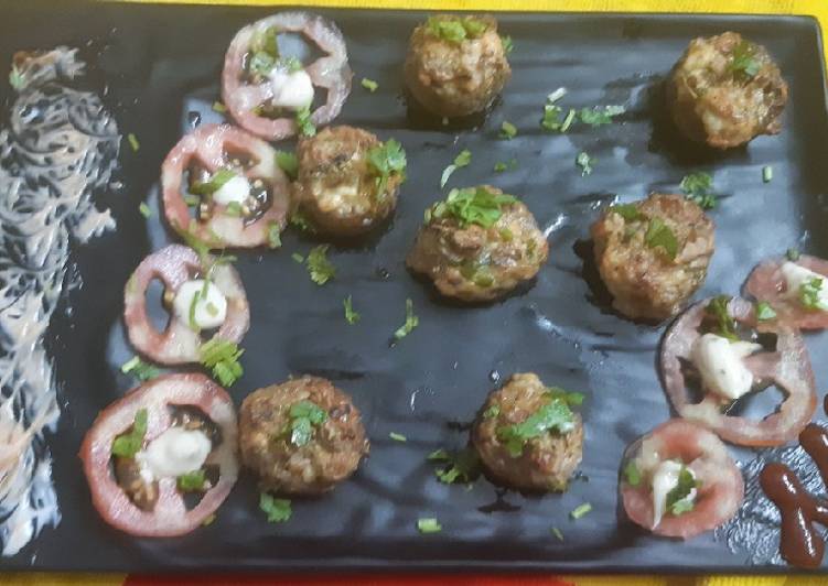 Easiest Way to Make Quick Baked stuffed mushroom