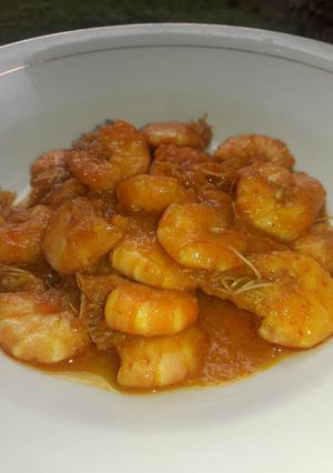Foto resep Udang Bumbu Kuning