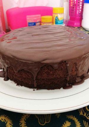 Foto resep Choco Brownies with Ganache