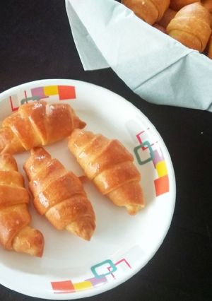 A picture of Buttery Crescent Rolls.
