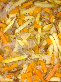 Una foto de Verduras al horno