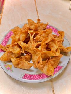 Foto resep Pangsit Goreng isi Ayam Udang