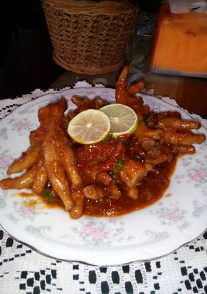Foto resep Ceker pedas