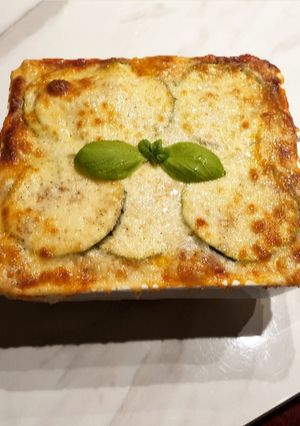 Cukkinis lasagna recept fotója