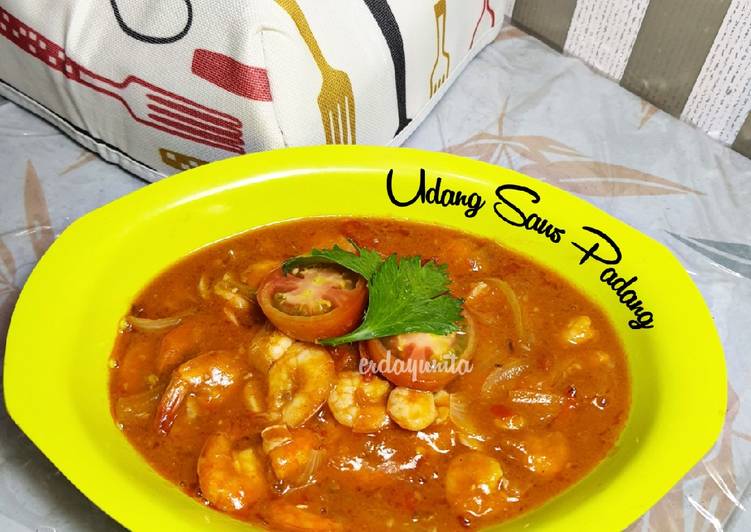 Bagaimana Menyiapkan Udang saus padang yang Enak