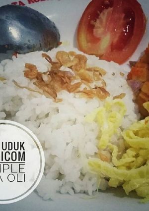 Foto resep Nasi Uduk Magicom No Ribet