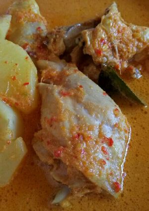 Foto resep Gulai ayam dan kentang