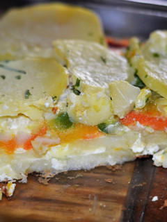 Una foto de Tortilla de verduras