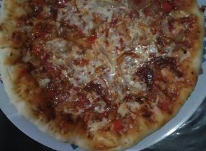 Foto resep Homemade Pizza Teflon Quick Melt Cheese