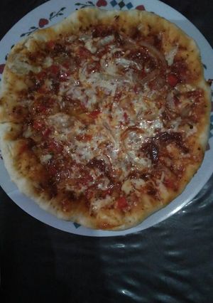 Foto resep Homemade Pizza Teflon Quick Melt Cheese