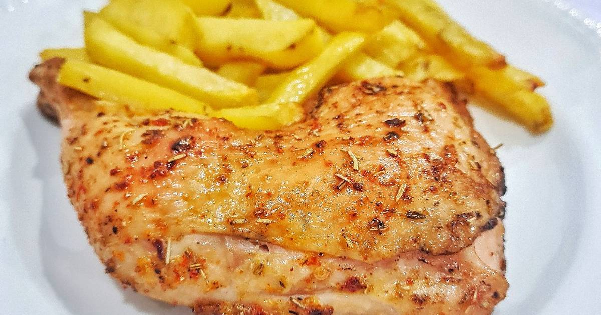 Devilled chicken and chips recipe Recipe by DaPrincess Kitchen