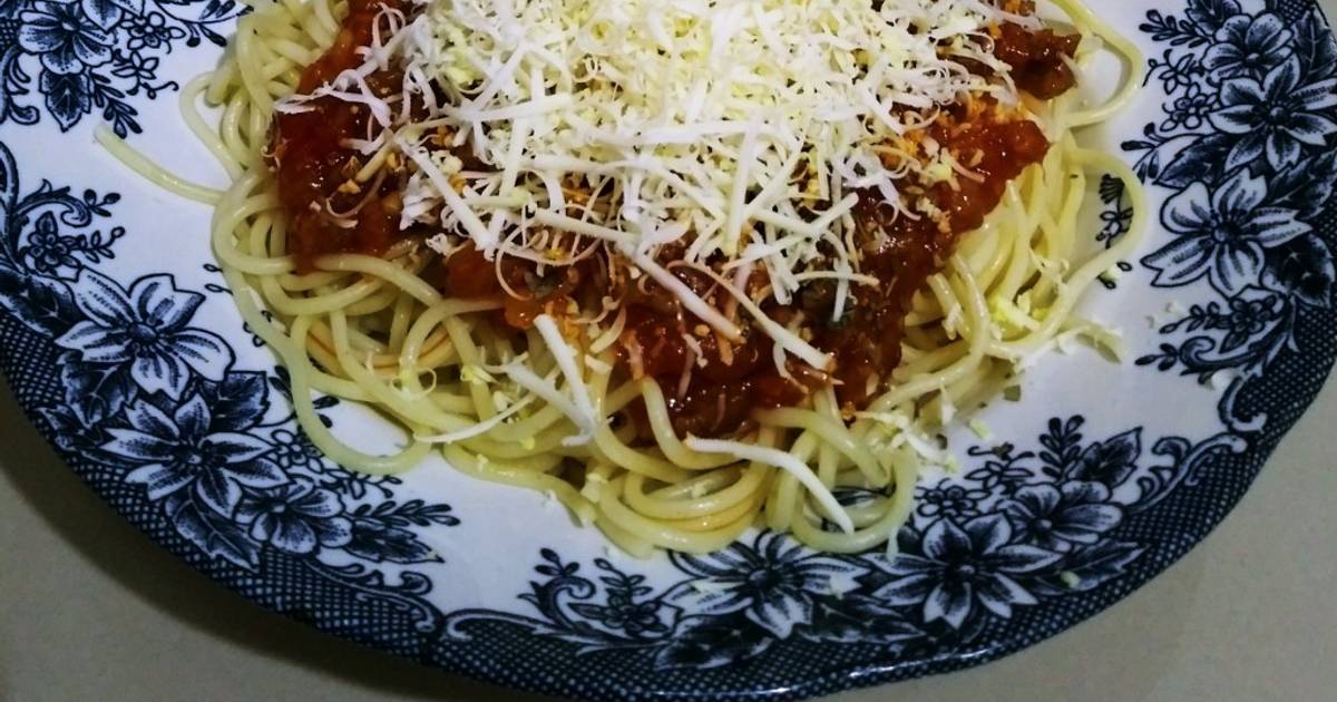 Resep Spaghetti Bolognese Instan oleh Ike Yuanita Wijayanti Cookpad