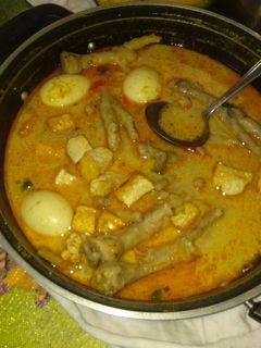 Foto resep Sayur lodeh ceker telor dan tahu putih