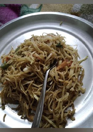 A picture of Veg noodles.