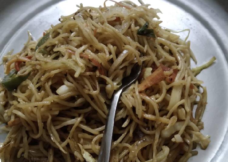 Easiest Way to Make Speedy Veg noodles