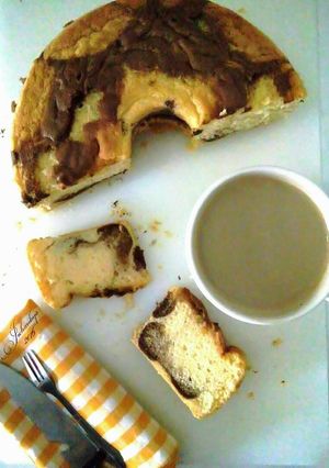 Foto resep Marmer cake jadul simpel