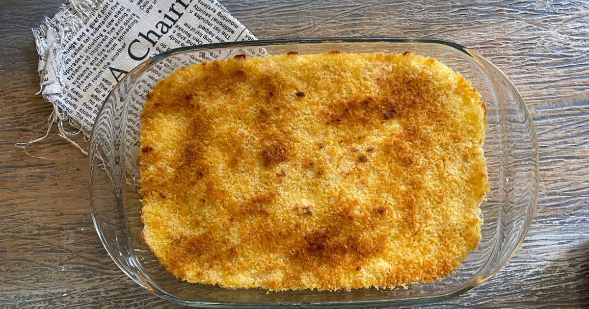 Mac & Cheese Schotel Panggang dengan Wortel 🥕 mudah dan praktis!