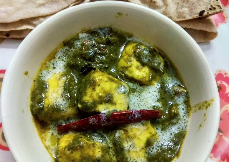 Green Malai Paneer