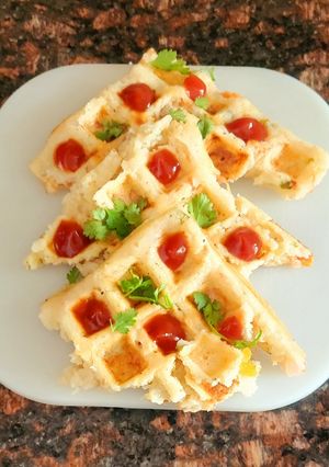 A picture of Dosa waffles.