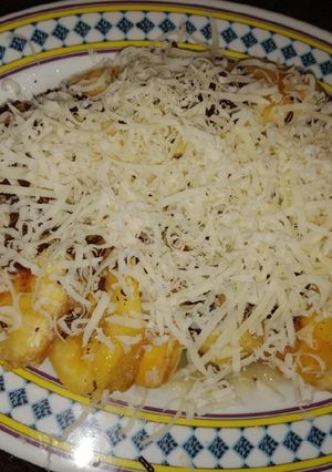 Foto resep 25. Pisang BaKar Teflon Coklat Keju