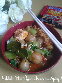 Foto resep Seblak Mie Rasa Korean Spicy Soup