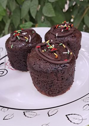 عکسی از دستور کیک براونی تک نفره