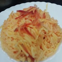 Beetroot Rice A picture of Beetroot Rice.
