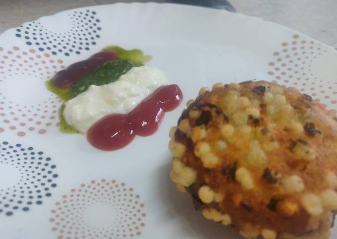 Recipe of Jamie Oliver Sabudana aloo tikki