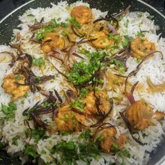 Prawn Biriyani A picture of Prawn Biriyani.