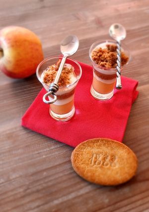 Une photo de °Verrines aux pommes°