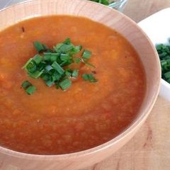 A picture of Ginger Carrot Soup.