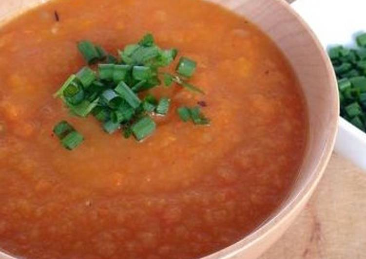 Quick and Easy Ginger Carrot Soup