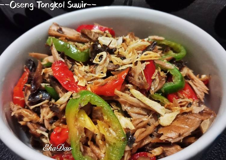 Resep Oseng tongkol suir Anti Gagal