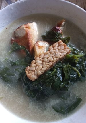 Foto resep Bobor Sayur Bayam