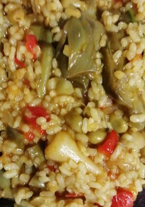 Foto principal de Arroz meloso con verduras