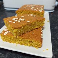 A picture of Oat and Orange Cake.