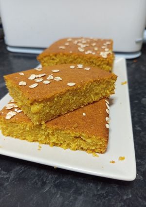 A picture of Oat and Orange Cake.