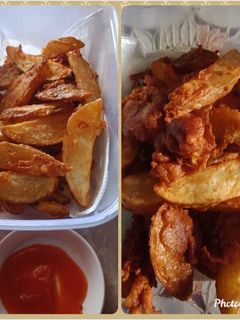 Foto resep Simple Potato Wedges