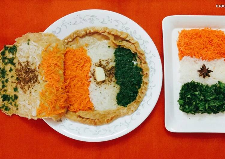 Healthy Tricolor Paratha
