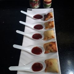 A picture of Baked Mini Rava Bites.