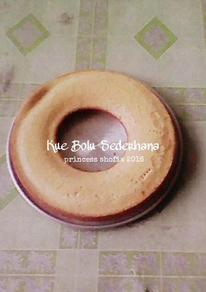 Foto resep Kue Bolu Sederhana