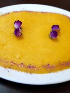 عکسی از دستور حلوای شیر زعفران