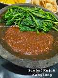 Sambal Rujak kangkung
