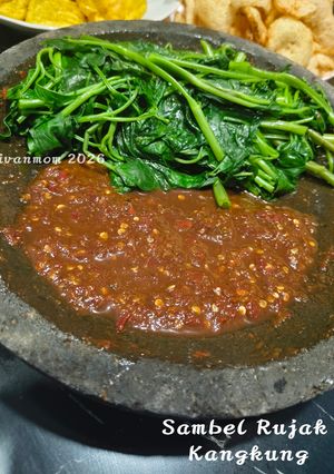 Foto resep Sambal Rujak kangkung